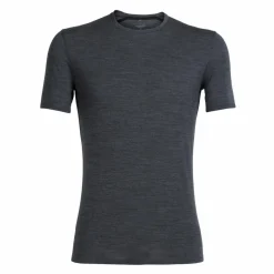 Icebreaker Thermokleding|Wintersport*Anatomica shirt heren jet heather black