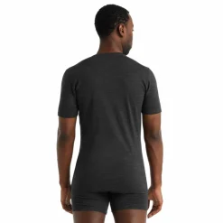Icebreaker Thermokleding|Wintersport*Anatomica shirt heren jet heather black