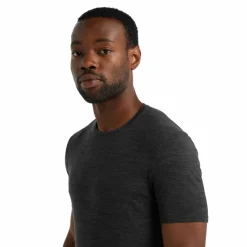 Icebreaker Thermokleding|Wintersport*Anatomica shirt heren jet heather black