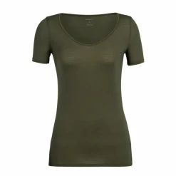 Icebreaker Sportondergoed*Siren Sweetheart shirt dames loden
