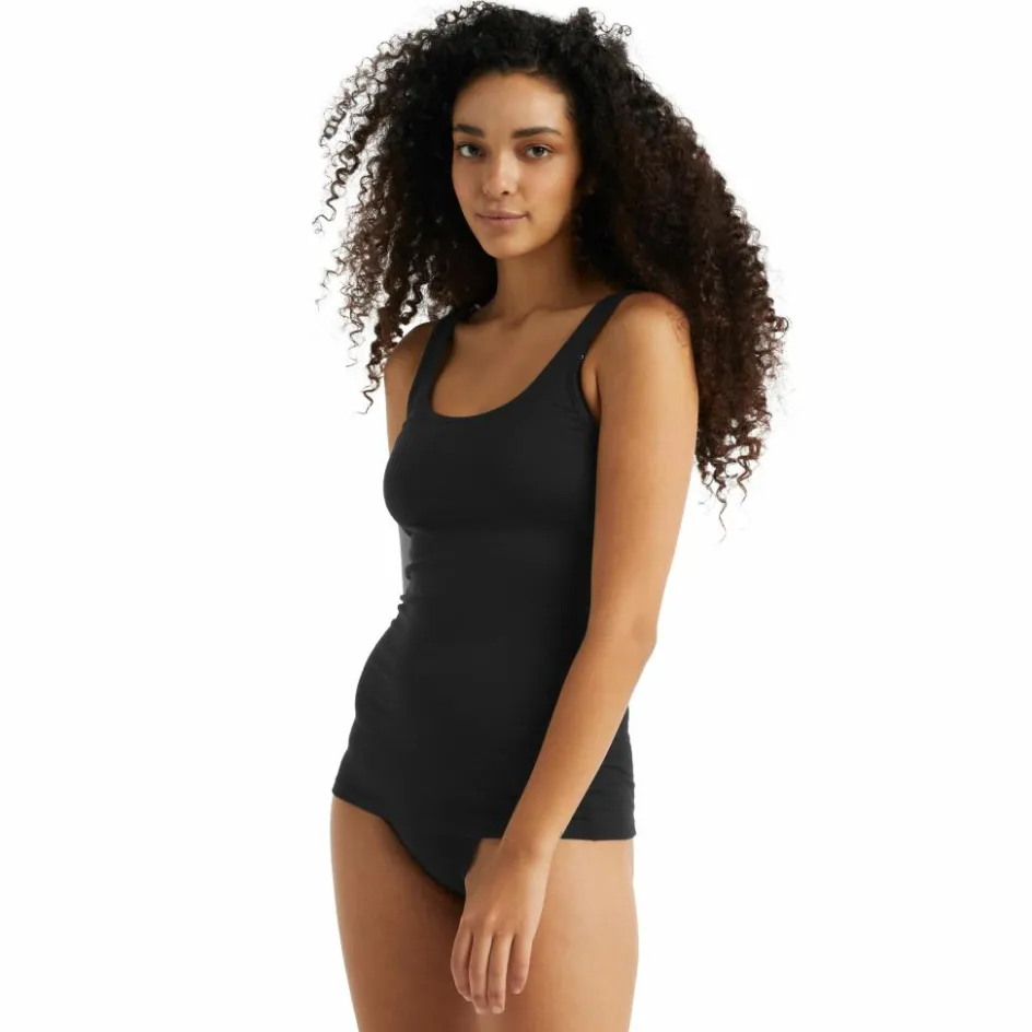 Icebreaker Sportondergoed*Siren tanktop dames black