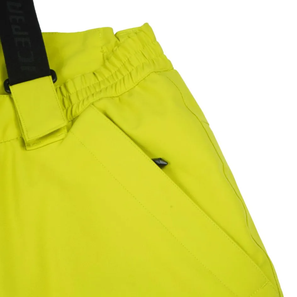 Icepeak Skibroeken|Wintersport*Lisman salopette skibroek junior yellow