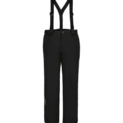Icepeak Wintersport|Skibroeken*Lisman salopette skibroek junior zwart