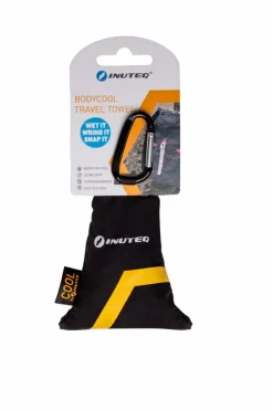 INUTEQ Verkoelingsproducten*Bodycool Travel handdoek black