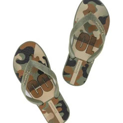 Ipanema Slippers*Temas slippers kids green brown