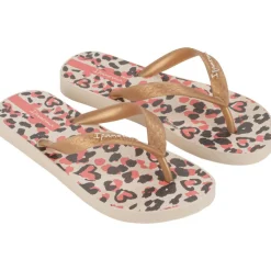 Ipanema Slippers*Temas slippers kids beige gold