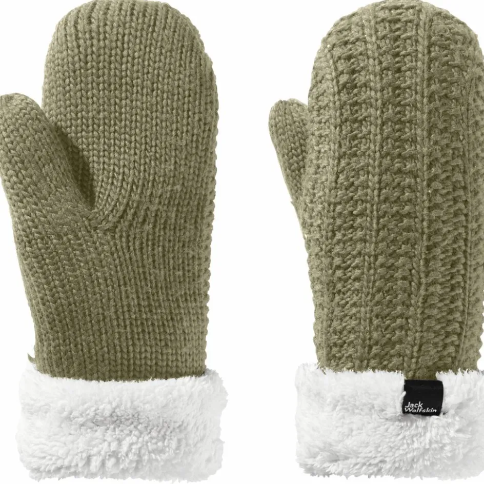 Jack Wolfskin Handschoenen & Wanten|Wintersport* Highloft Knit wanten dames anis
