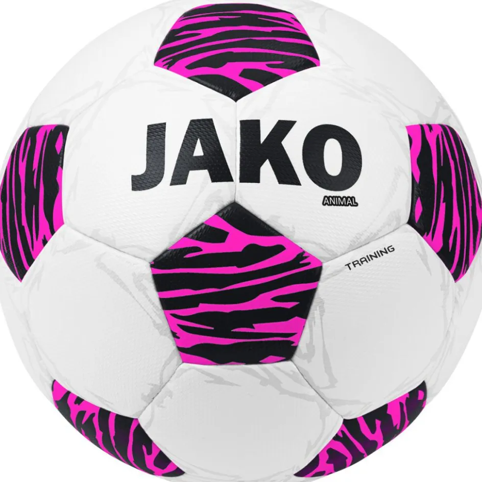 JAKO Voetbal Kopen*Animal voetbal white pink black