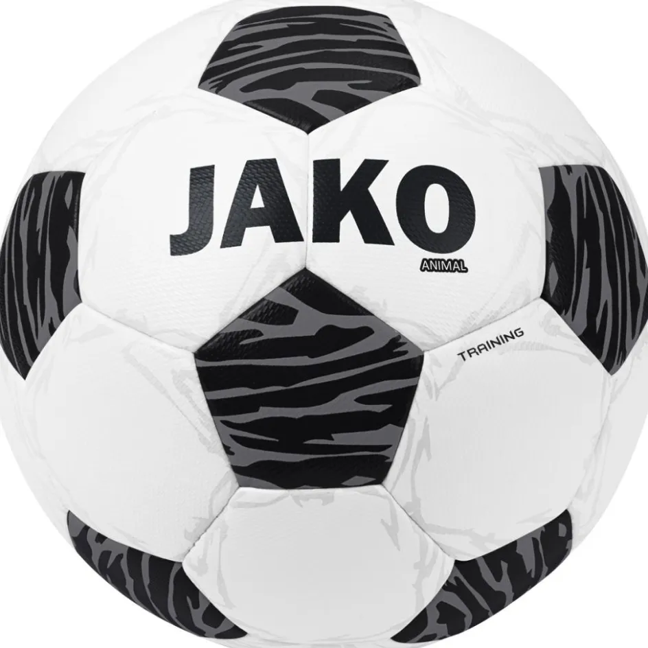 JAKO Voetbal Kopen*Animal voetbal white black stone grey