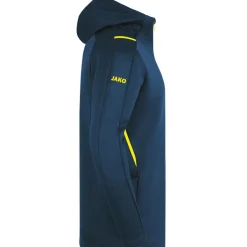 JAKO Voetbalkleding*Challenge trainingsjack senior marine fluogeel