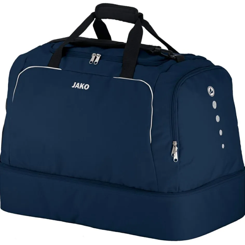 JAKO Sporttas|Voetbaltas*Classico sporttas met bodemvak marine