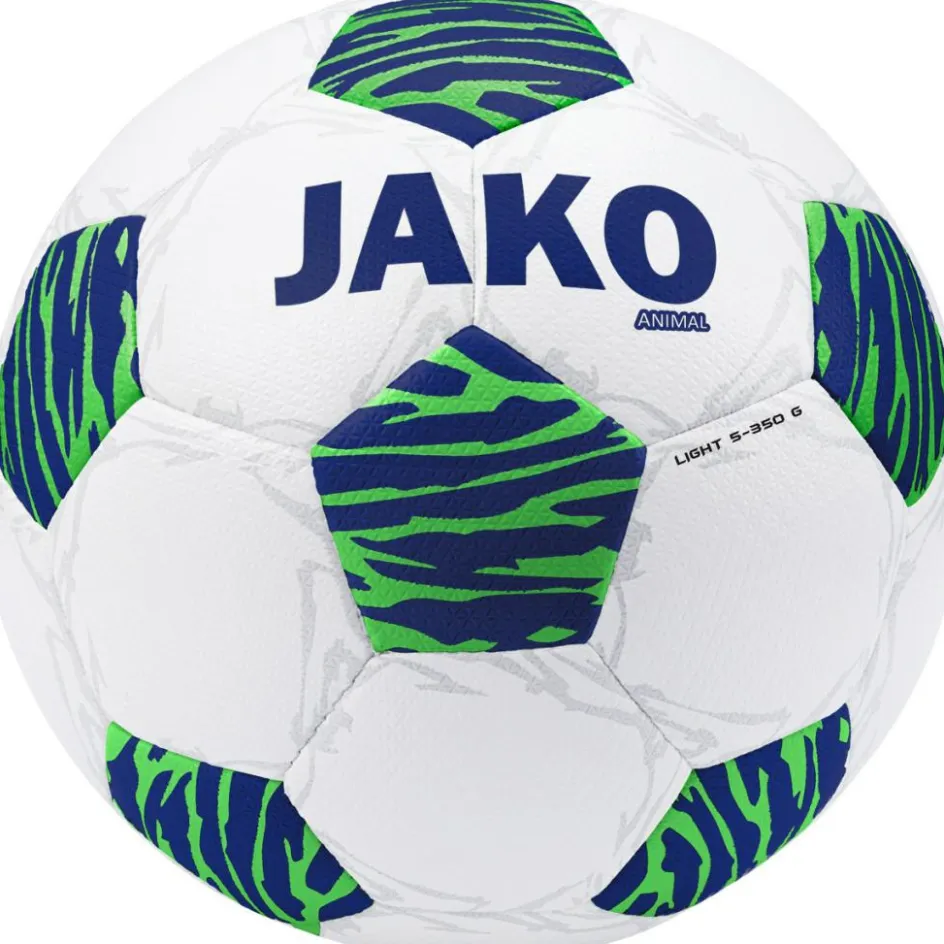 Jako Voetbal Kopen*Lightbal Animal voetbal white navy fluogreen
