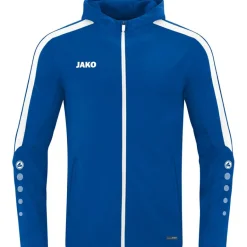 JAKO Voetbalkleding*Power trainingsjack met capuchon royal