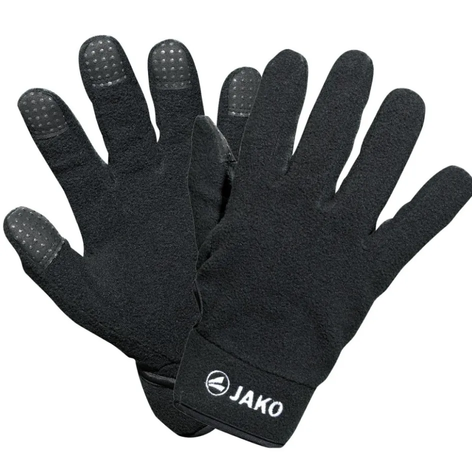 Jako Voetbalkleding*Spelershandschoenen fleece zwart