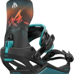 Jones Snowboard Bindingen|Wintersport*Mecury FASE binding heren blue art