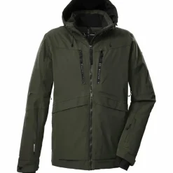 Killtec Ski Jassen|Wintersport*KSW 55 winterjas heren dark olive