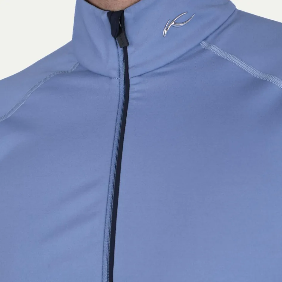 Kjus Skipullies|Wintersport*Feel Half-Zip skipully heren neptune deep space