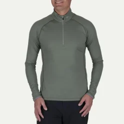 Kjus Skipullies|Wintersport*Feel Half-Zip skipully heren green smoke pewter