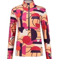 Kou Sportswear Skipullies|Wintersport* Geoshapes skipully dames colourful