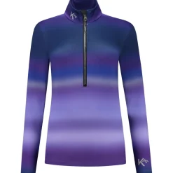 Kou Sportswear Skipullies|Wintersport* Sunset skipully dames purple darkblue