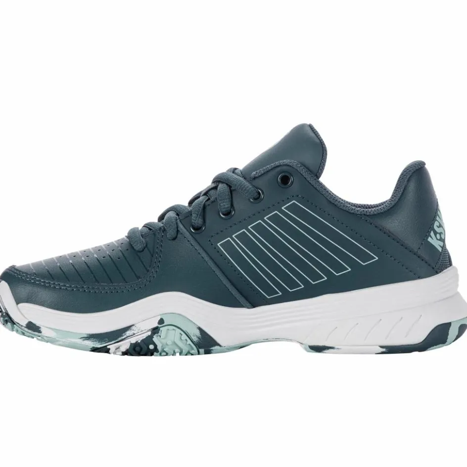 K-Swiss Tennisschoenen*Court Express Omni tennisschoenen junior indian teal white aqua splash