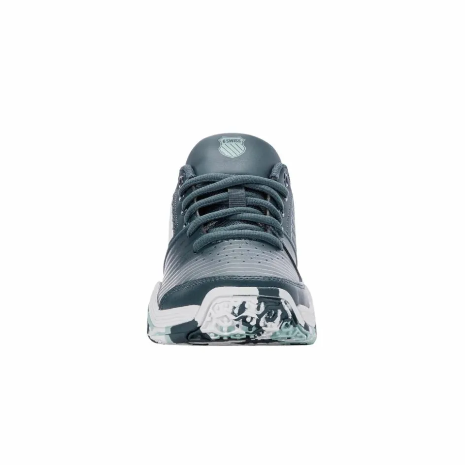 K-Swiss Tennisschoenen*Court Express Omni tennisschoenen junior indian teal white aqua splash