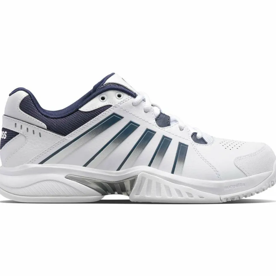 K-Swiss Tennisschoenen*Receiver V Omni tennisschoenen heren white peacoat silver