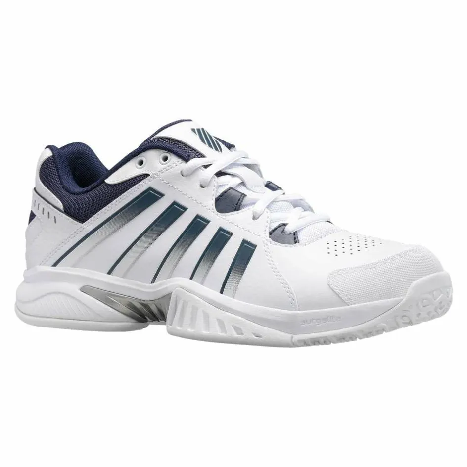 K-Swiss Tennisschoenen*Receiver V Omni tennisschoenen heren white peacoat silver