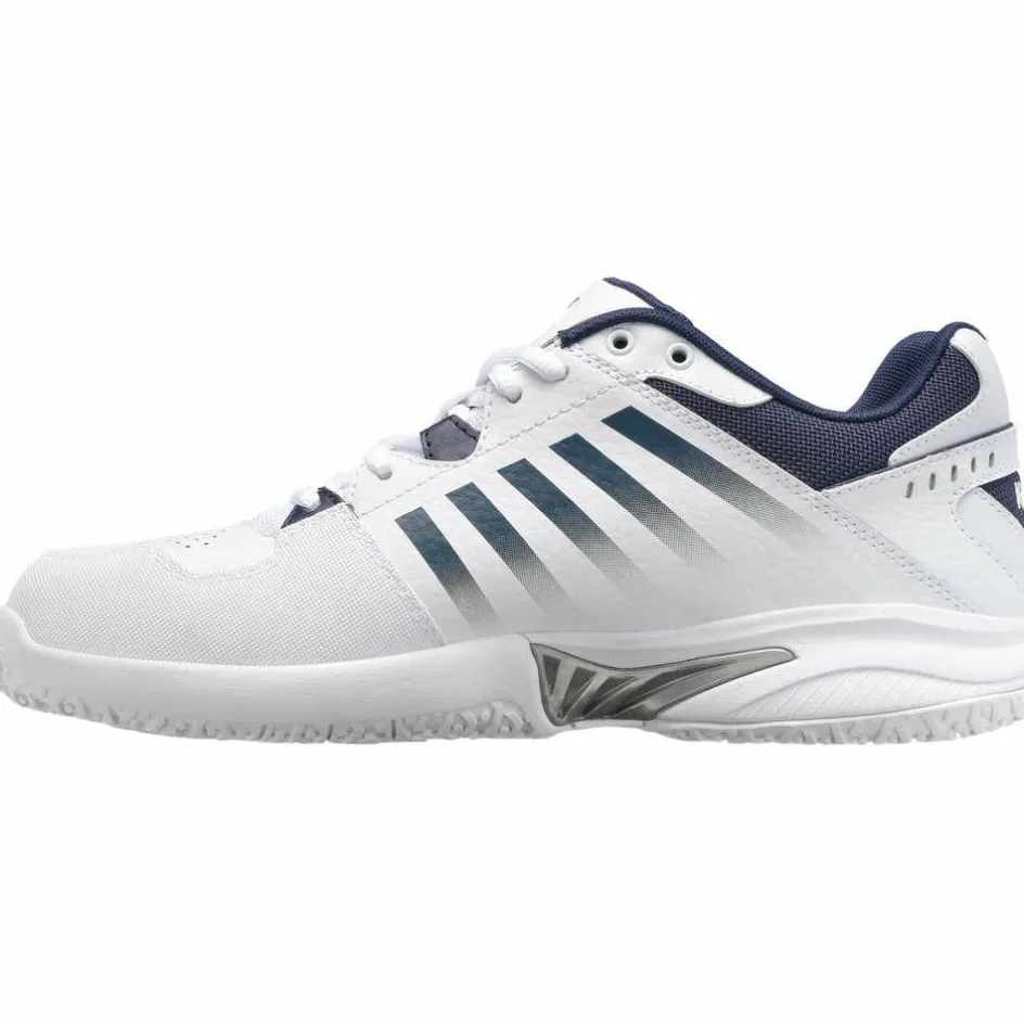 K-Swiss Tennisschoenen*Receiver V Omni tennisschoenen heren white peacoat silver