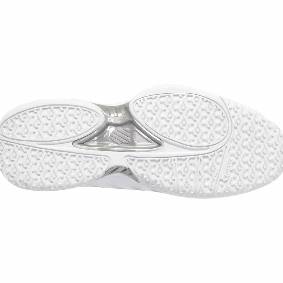 K-Swiss Tennisschoenen*Receiver V Omni tennisschoenen heren white peacoat silver