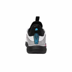 K-Swiss Padelschoenen*Speedtrac padelschoenen heren white black neon pink
