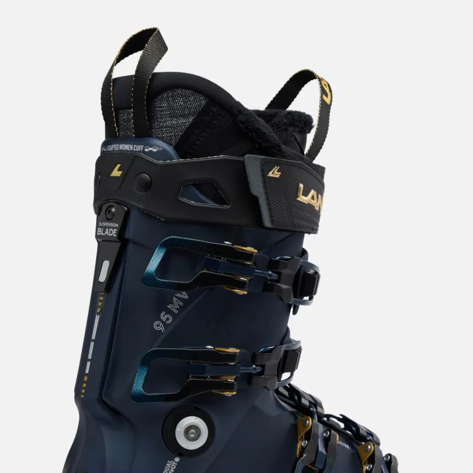 Lange Skischoenen|Wintersport*Shadow 95 MV skischoenen dames titanium blue