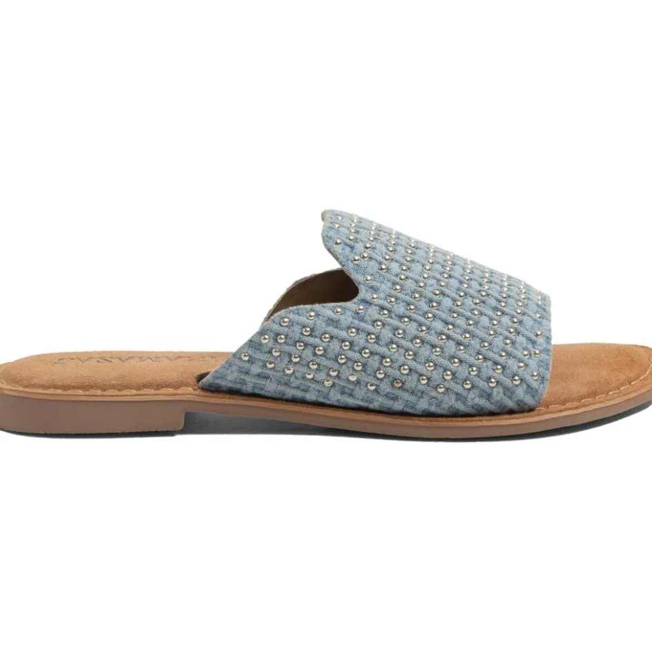 Lazamani Slippers*Alma slippers dames denim