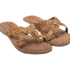 Lazamani Slippers*Ava slippers dames leopard
