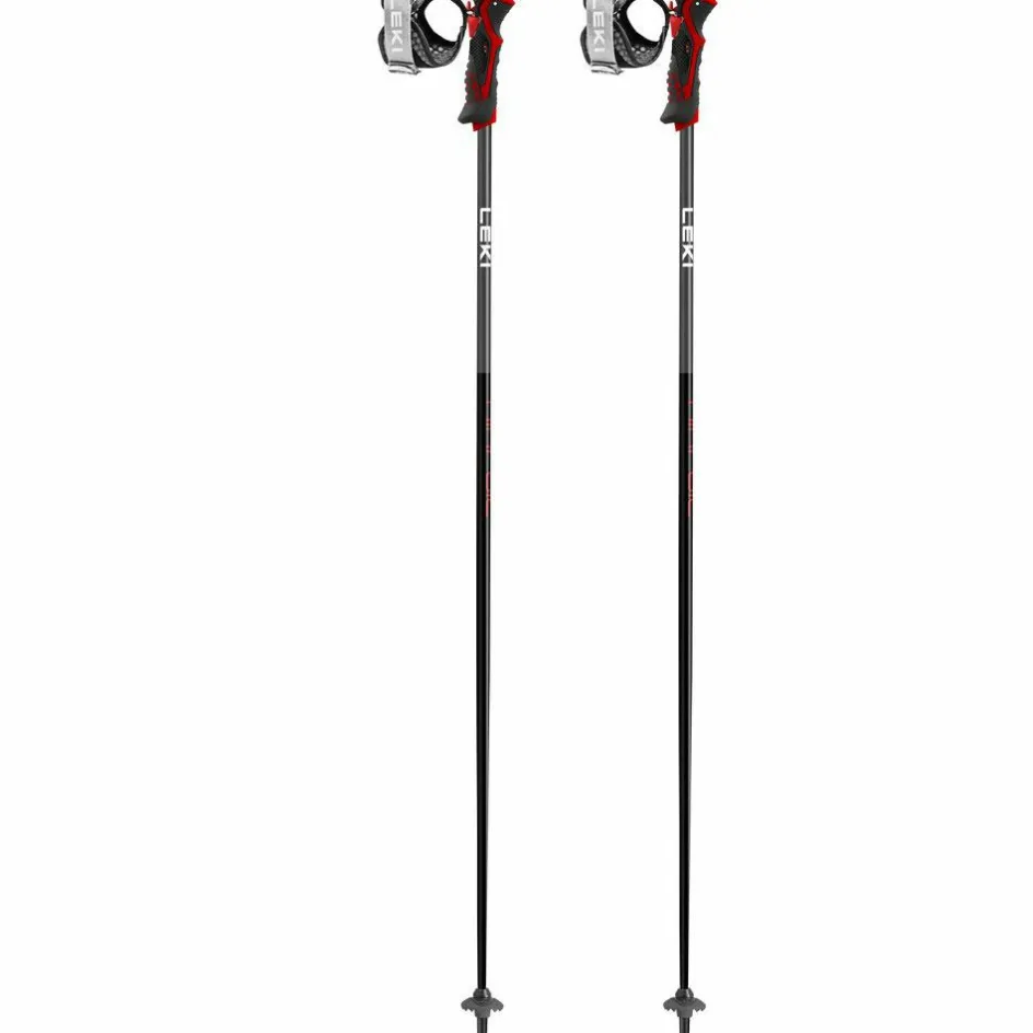 Leki Skistokken|Wintersport*Airfoil 3D skistokken black dark anthracite bright red