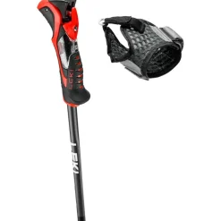 Leki Skistokken|Wintersport*Airfoil 3D skistokken black dark anthracite bright red