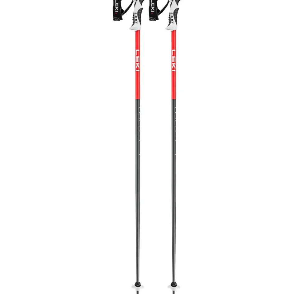 Leki Skistokken|Wintersport*Bold S skistokken dark anthracite bright red white