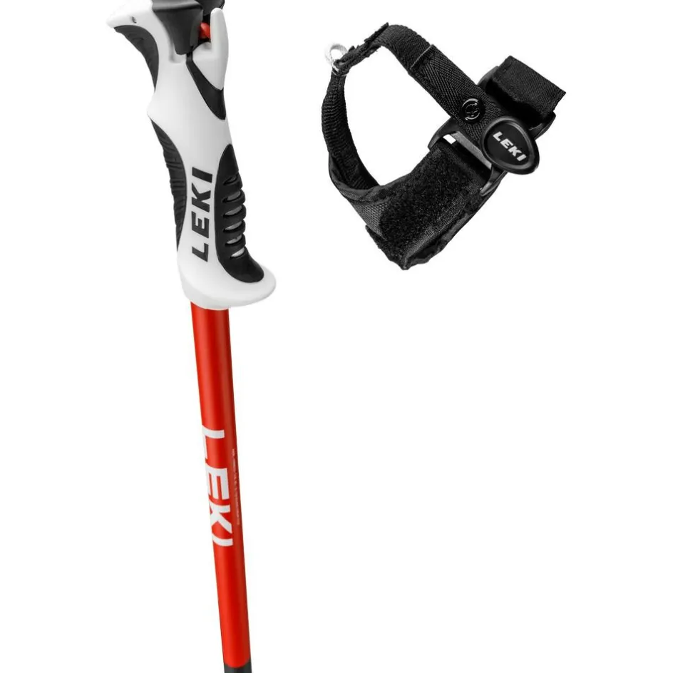Leki Skistokken|Wintersport*Bold S skistokken dark anthracite bright red white