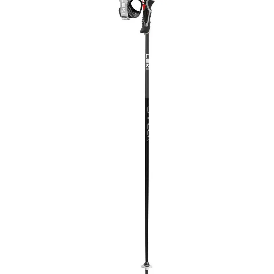 Leki Skistokken|Wintersport*Carbon 14 3D skistokken black dark anthracite bright red