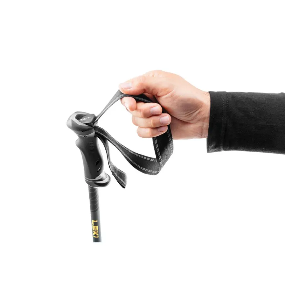 Leki Wandelen|Wandelstokken*Journey Lite wandelstokken dark anthracite black mango