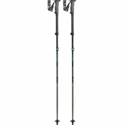 Leki Wandelstokken|Wandelstokken*Makalu FX TA wandelstokken petrol black silver grey