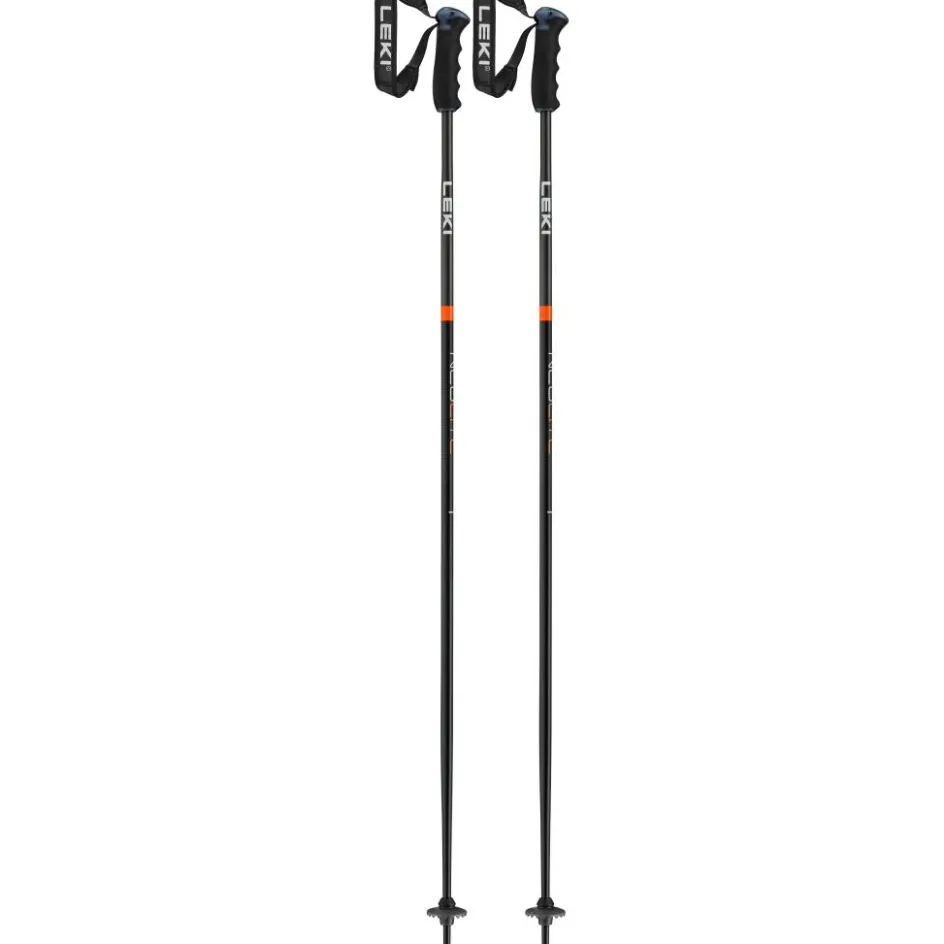 Leki Skistokken|Wintersport*Neolite Airfoil skistokken black dark anthracite neon orange