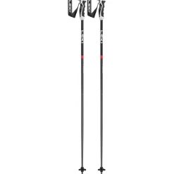 Leki Skistokken|Wintersport*Neolite skistokken dark anthracite black bright red