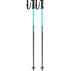 Leki Skistokken|Wintersport*Rider skistokken junior dark blue light turquoise white