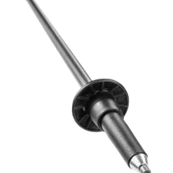 Leki Wandelen|Wandelstokken*Spin wandelstokken black silvergrey white