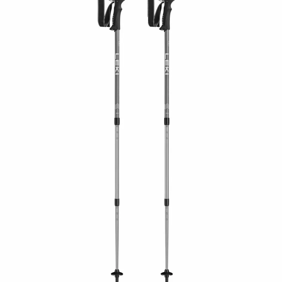 Leki Wandelen|Wandelstokken*Voyager wandelstokken silvergrey white