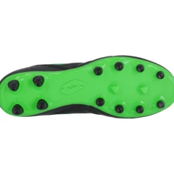 Lotto Voetbalschoenen*Stadio 200 FG voetbalschoenen heren all black spring green