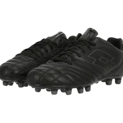 Lotto Voetbalschoenen*Stadio 300 III FG voetbalschoenen heren all black asphalt