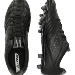 Lotto Voetbalschoenen*Stadio 300 III FG voetbalschoenen heren all black asphalt