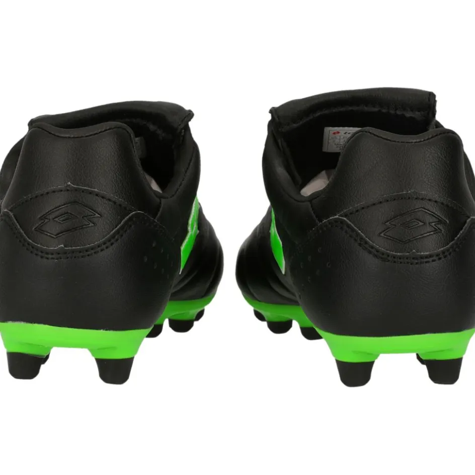 Lotto Voetbalschoenen*Stadio 200 III FG voetbalschoenen heren all black spring green